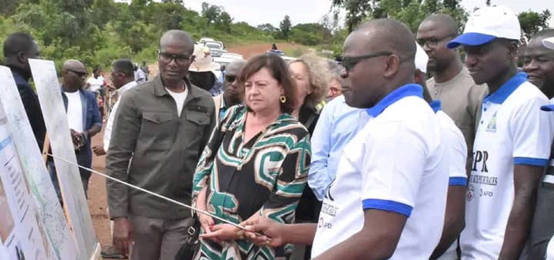 Inauguration de la piste Samourè Kondji-Tchihihé-Edjaé kopé